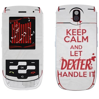   «Keep Calm and let Dexter handle it»   LG KP265