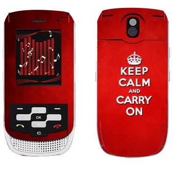   «Keep calm and carry on - »   LG KP265