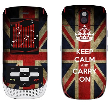   «Keep calm and carry on»   LG KP265