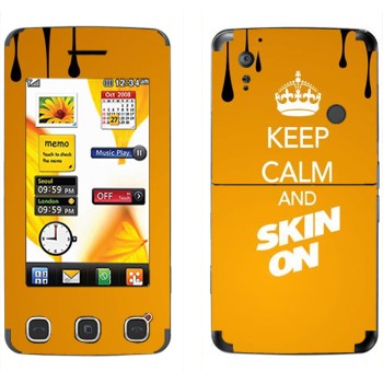   «Keep calm and Skinon»   LG KP500 Cookie