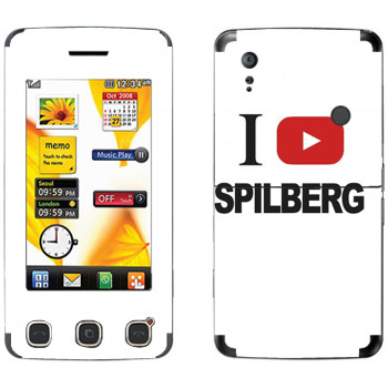   «I love Spilberg»   LG KP500 Cookie