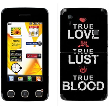   «True Love - True Lust - True Blood»   LG KP500 Cookie