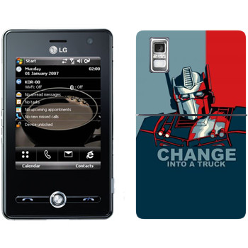   « : Change into a truck»   LG KS20