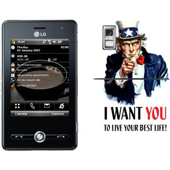   « : I want you!»   LG KS20