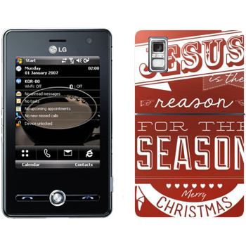   «Jesus is the reason for the season»   LG KS20