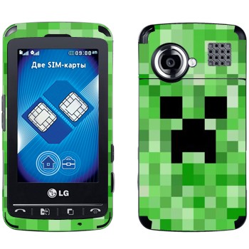   «Creeper face - Minecraft»   LG KS660