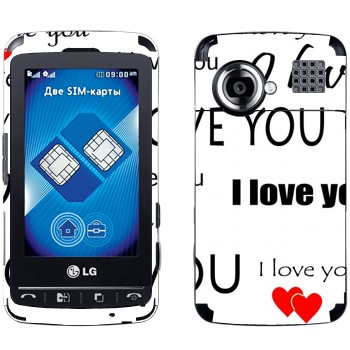   «I Love You -   »   LG KS660