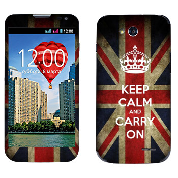   «Keep calm and carry on»   LG L90