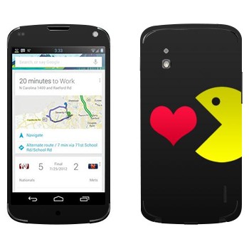   «I love Pacman»   LG Nexus 4