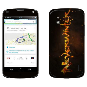   «Neverwinter »   LG Nexus 4