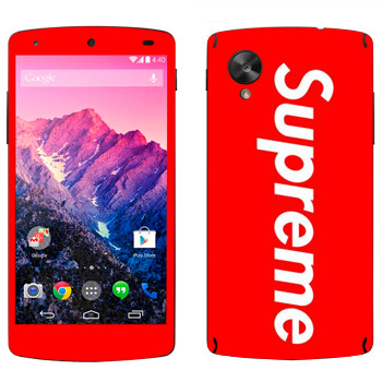   «Supreme   »   LG Nexus 5