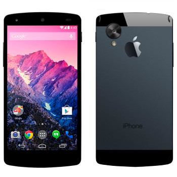   «- iPhone 5»   LG Nexus 5