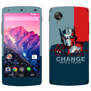   « : Change into a truck»   LG Nexus 5