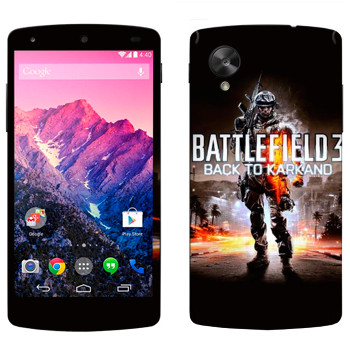   «Battlefield: Back to Karkand»   LG Nexus 5