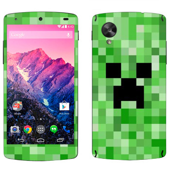   «Creeper face - Minecraft»   LG Nexus 5