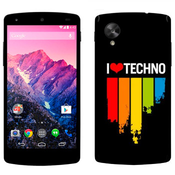   «I love techno»   LG Nexus 5