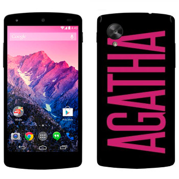   «Agatha»   LG Nexus 5