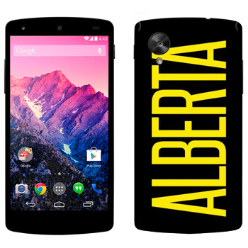  «Alberta»   LG Nexus 5