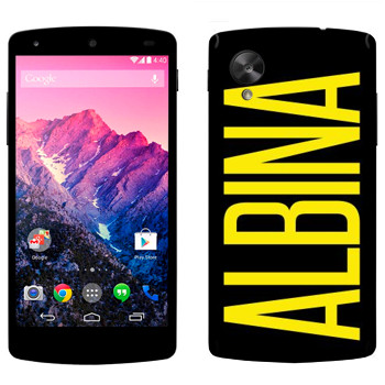   «Albina»   LG Nexus 5