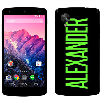   «Alexander»   LG Nexus 5