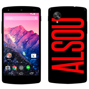   «Alsou»   LG Nexus 5