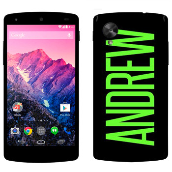   «Andrew»   LG Nexus 5