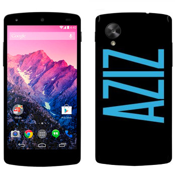   «Aziz»   LG Nexus 5