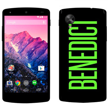   «Benedict»   LG Nexus 5