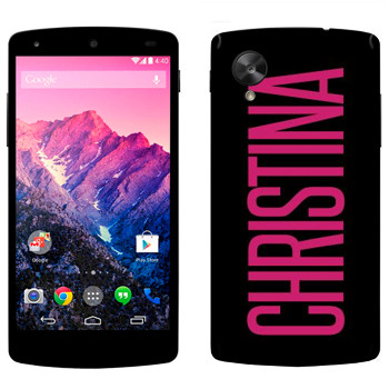   «Christina»   LG Nexus 5