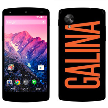   «Galina»   LG Nexus 5