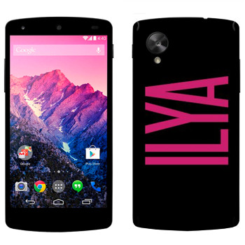   «Ilya»   LG Nexus 5