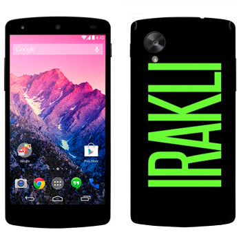   «Irakli»   LG Nexus 5