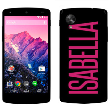   «Isabella»   LG Nexus 5