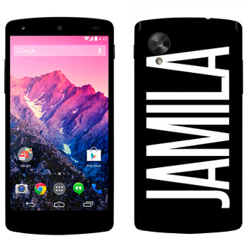   «Jamila»   LG Nexus 5