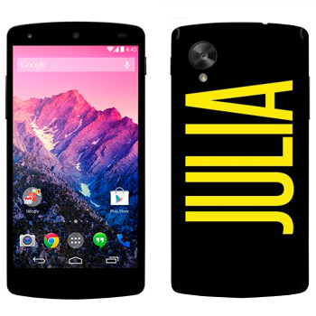   «Julia»   LG Nexus 5