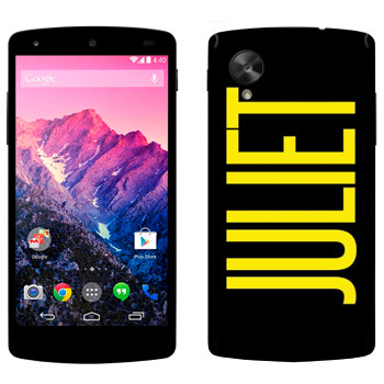   «Juliet»   LG Nexus 5