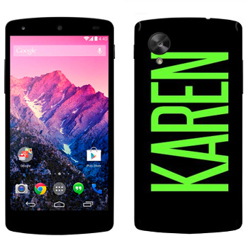   «Karen»   LG Nexus 5