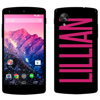   «Lillian»   LG Nexus 5