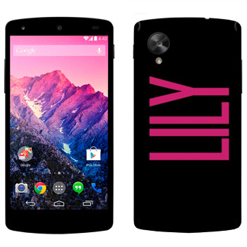   «Lily»   LG Nexus 5