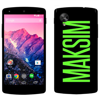   «Maksim»   LG Nexus 5