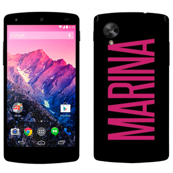   «Marina»   LG Nexus 5