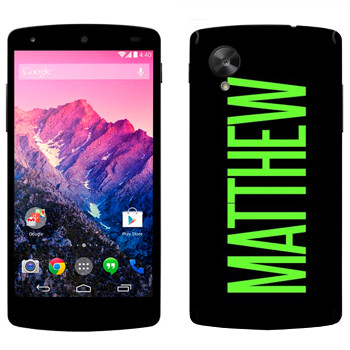   «Matthew»   LG Nexus 5