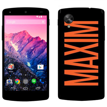   «Maxim»   LG Nexus 5