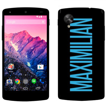   «Maximilian»   LG Nexus 5