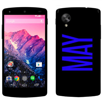   «May»   LG Nexus 5