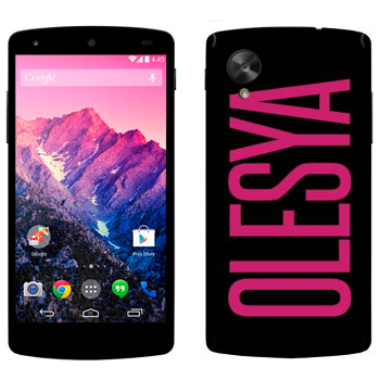   «Olesya»   LG Nexus 5