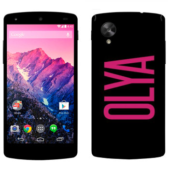   «Olya»   LG Nexus 5
