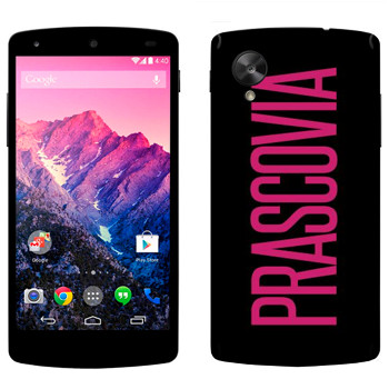   «Prascovia»   LG Nexus 5