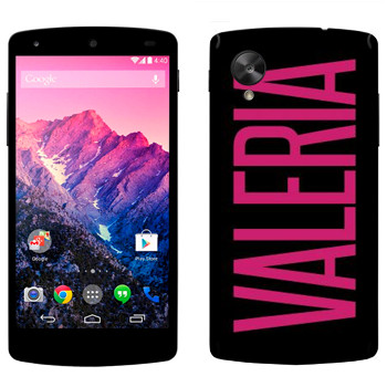   «Valeria»   LG Nexus 5