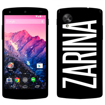   «Zarina»   LG Nexus 5